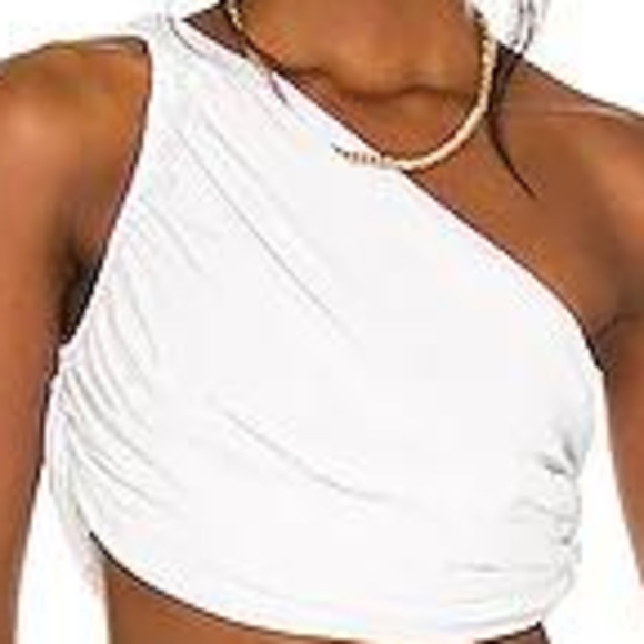 Norma Kamali Diana Top in White